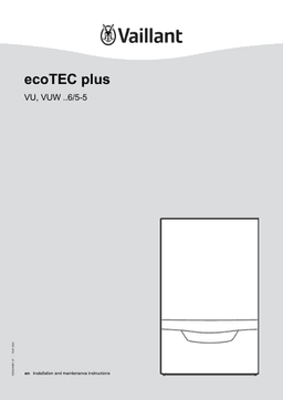 Boiler manual cover